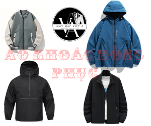 Sản xuất áo khoác đồng phục theo yêu cầu
