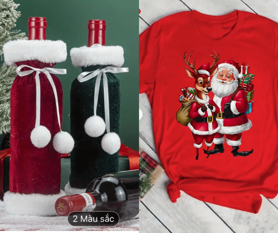 Đồ trang trí noel cực đẹp
